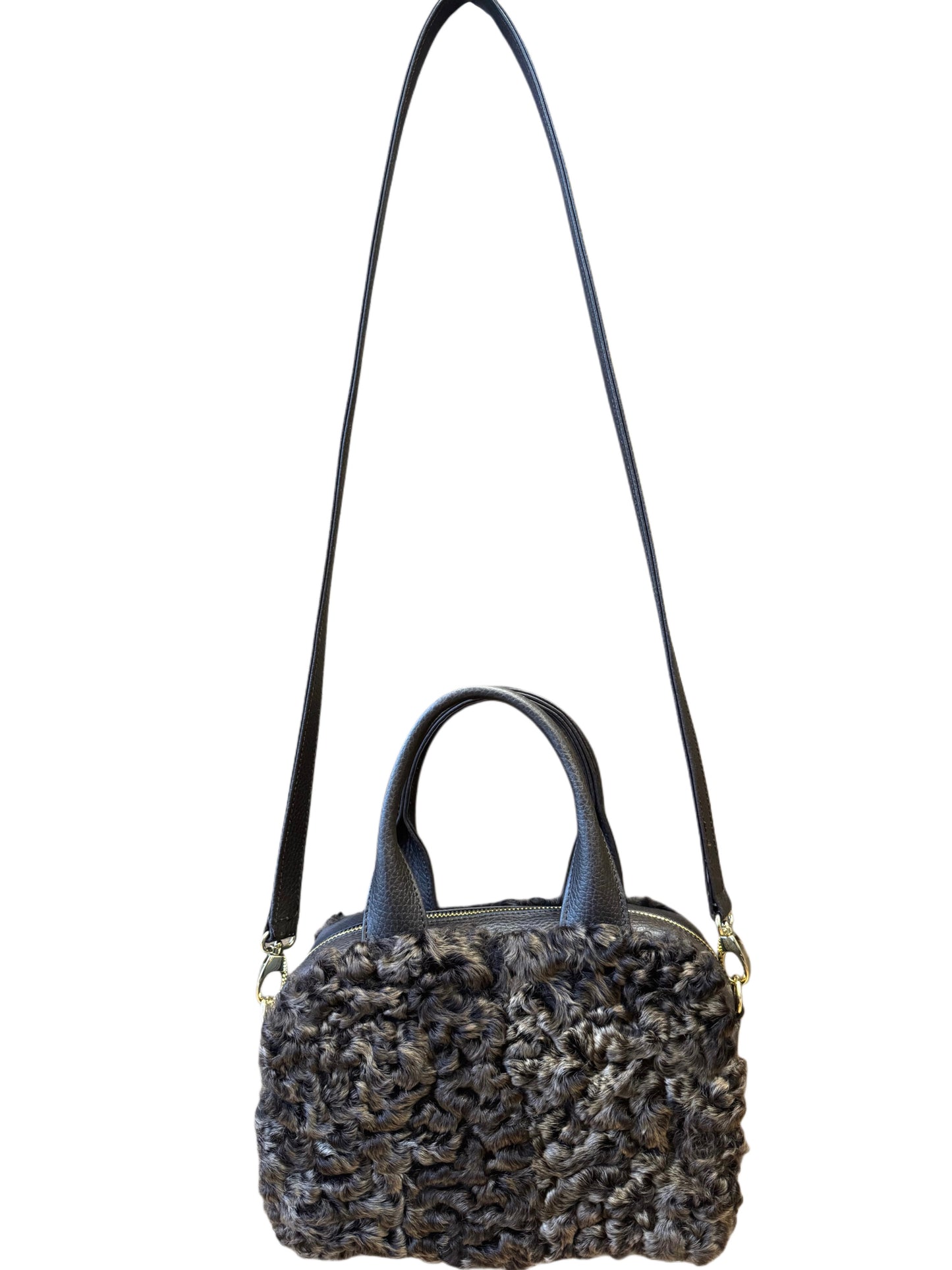 Borsa in pelliccia di persiano