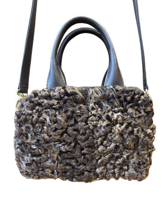 Borsa in pelliccia di persiano