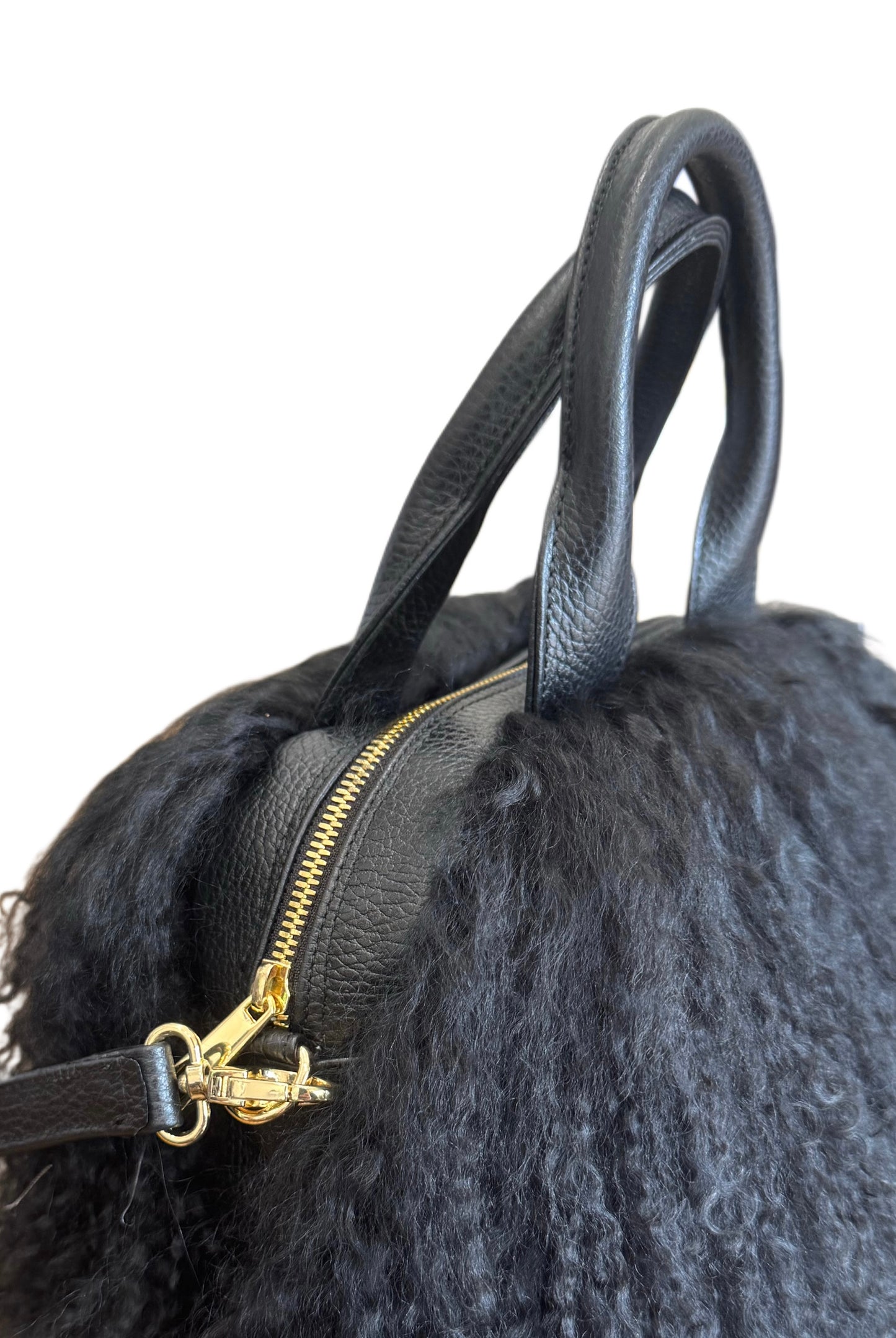 Borsa in pelliccia di Mongolia