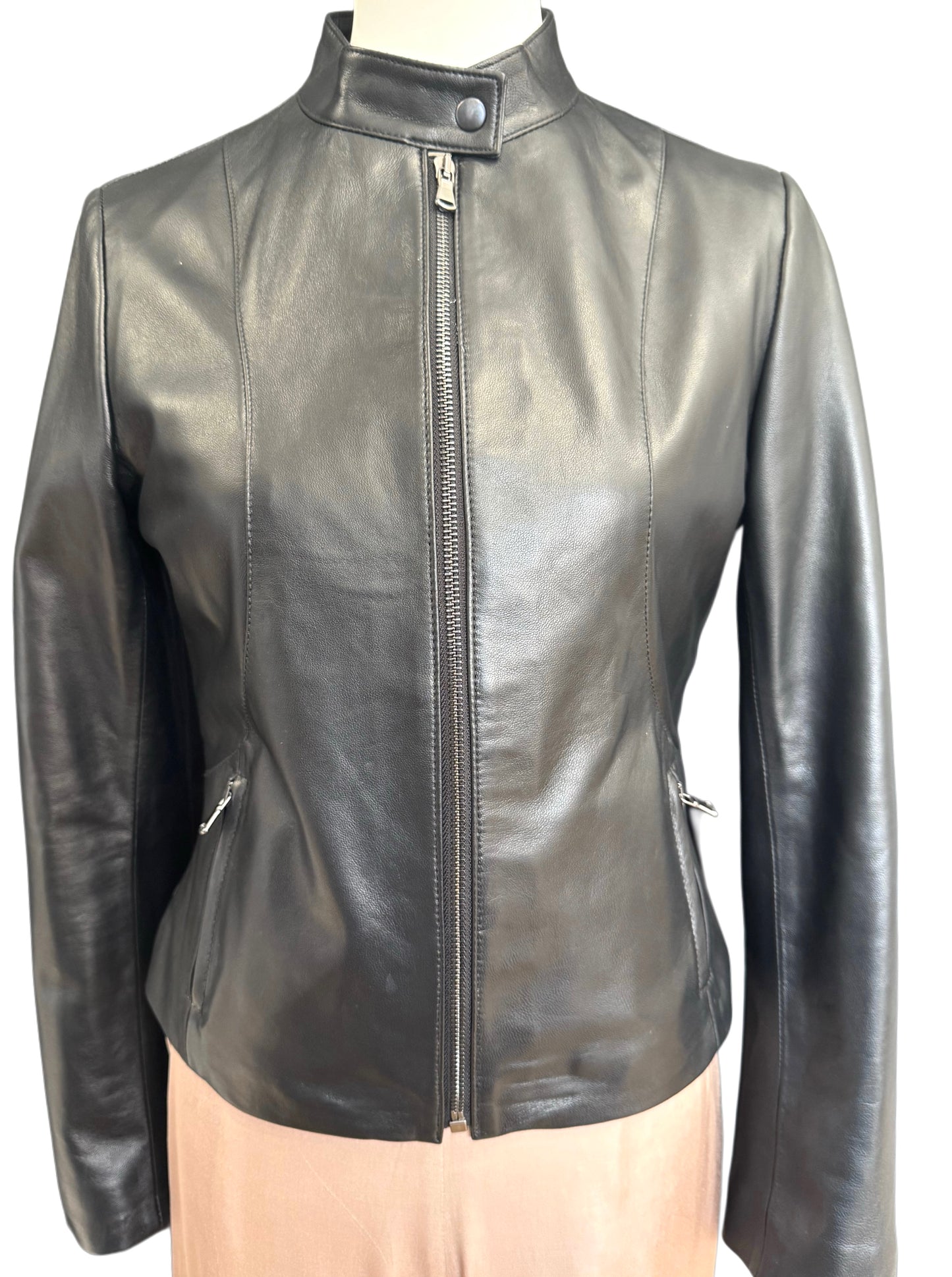 Giacca in pelle